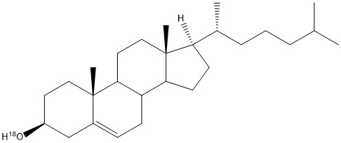 Cholesterol-[3-18O]